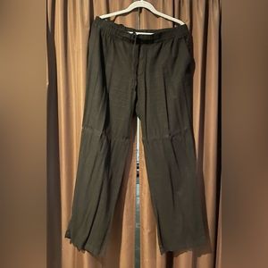 Linen pull on pants